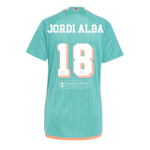 Fotballdrakt Dame Inter Miami Jordi Alba #18 Tredjedrakt 2024-25 Kortermet